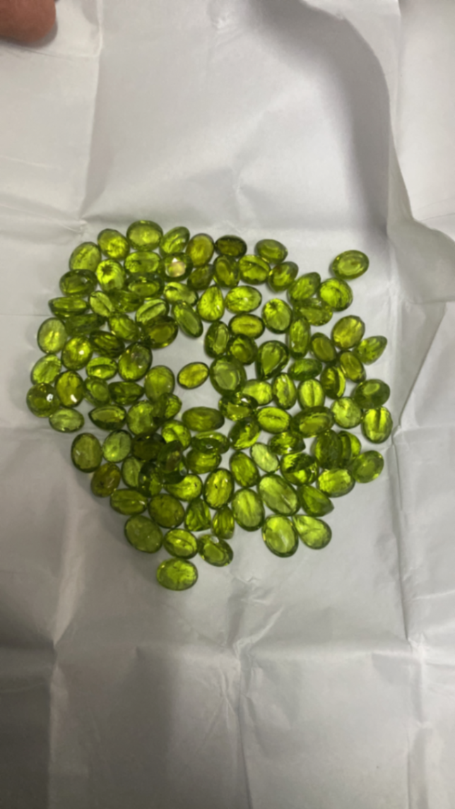 Peridot Lot - 3ct Avg | MOQ - 100ct