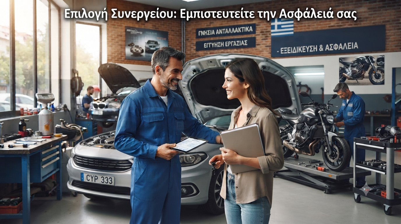 Πώς να Διαλέξεις Αξιόπιστο Συνεργείο για το Αυτοκίνητο ή τη Μηχανή σου
