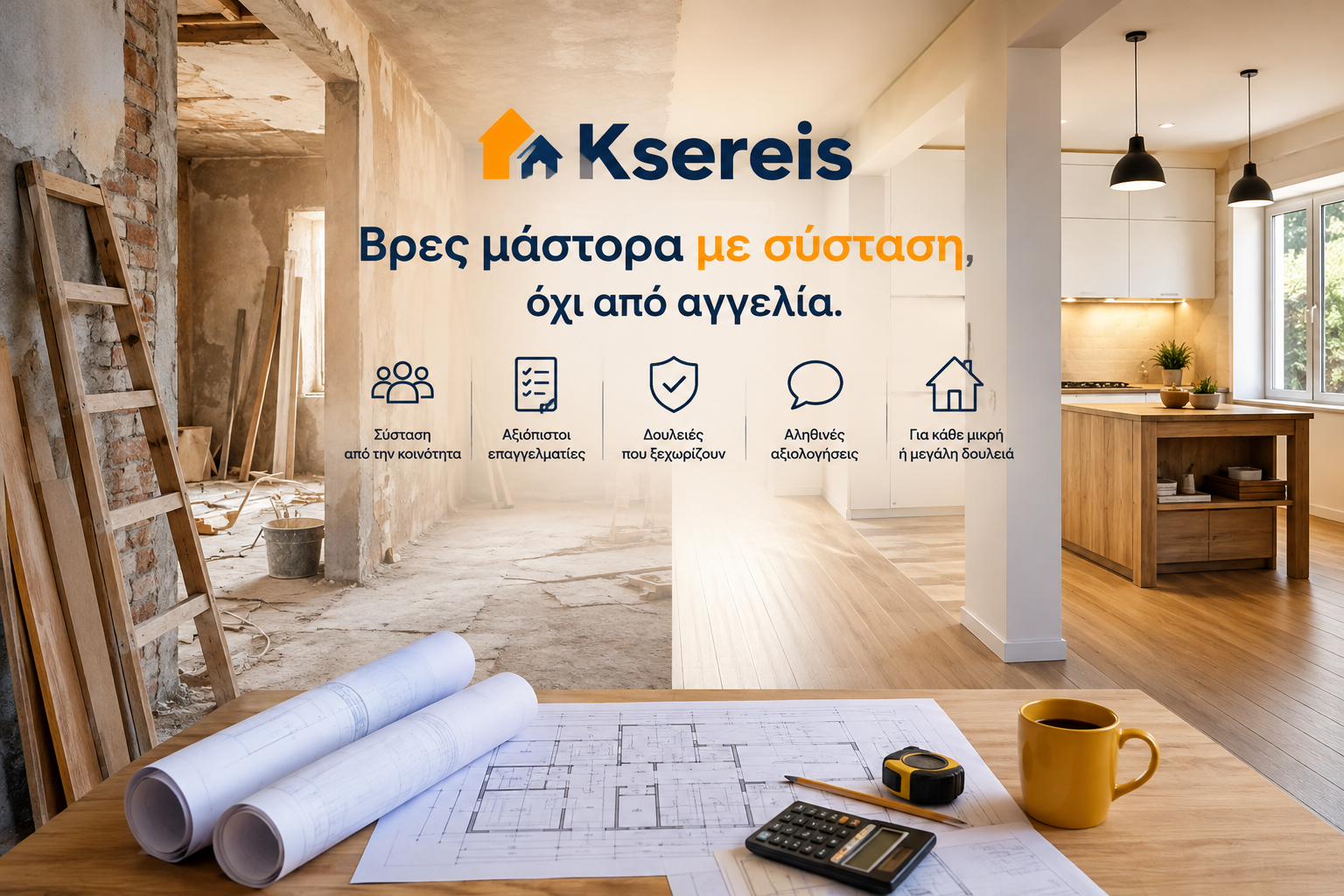 Ανακαίνιση Σπιτιού σε Αθήνα & Θεσσαλονίκη: Πώς να Βρεις Συνεργείο που δεν θα σε Κρεμάσει