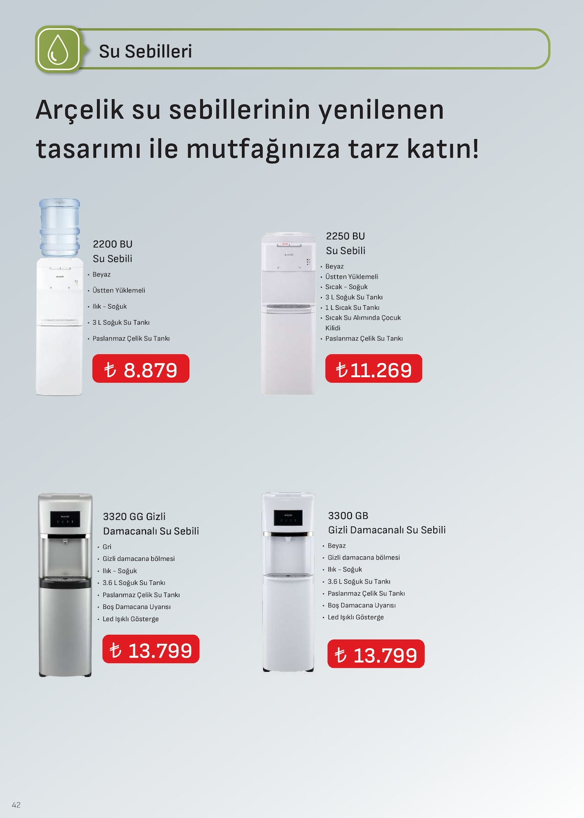 Arcelik İklimlendirme Brosuru — sayfa 34