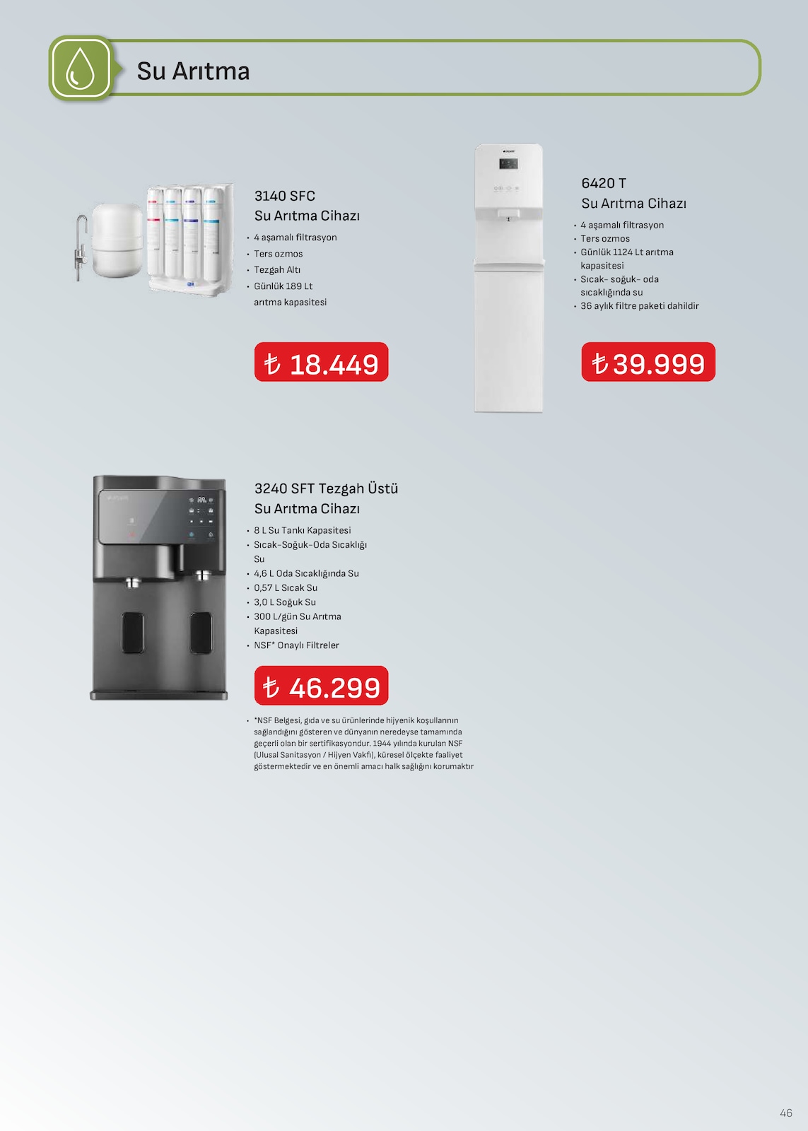 Arcelik İklimlendirme Brosuru — sayfa 46