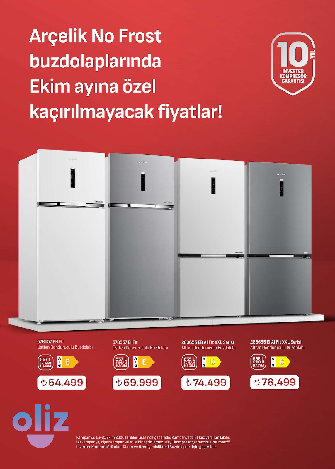 Arcelik Kampanyali Urunler — sayfa 66