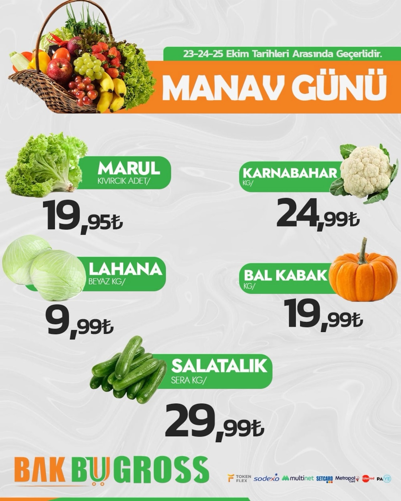 Bakbugross Manav İndirim Brosuru — sayfa 1