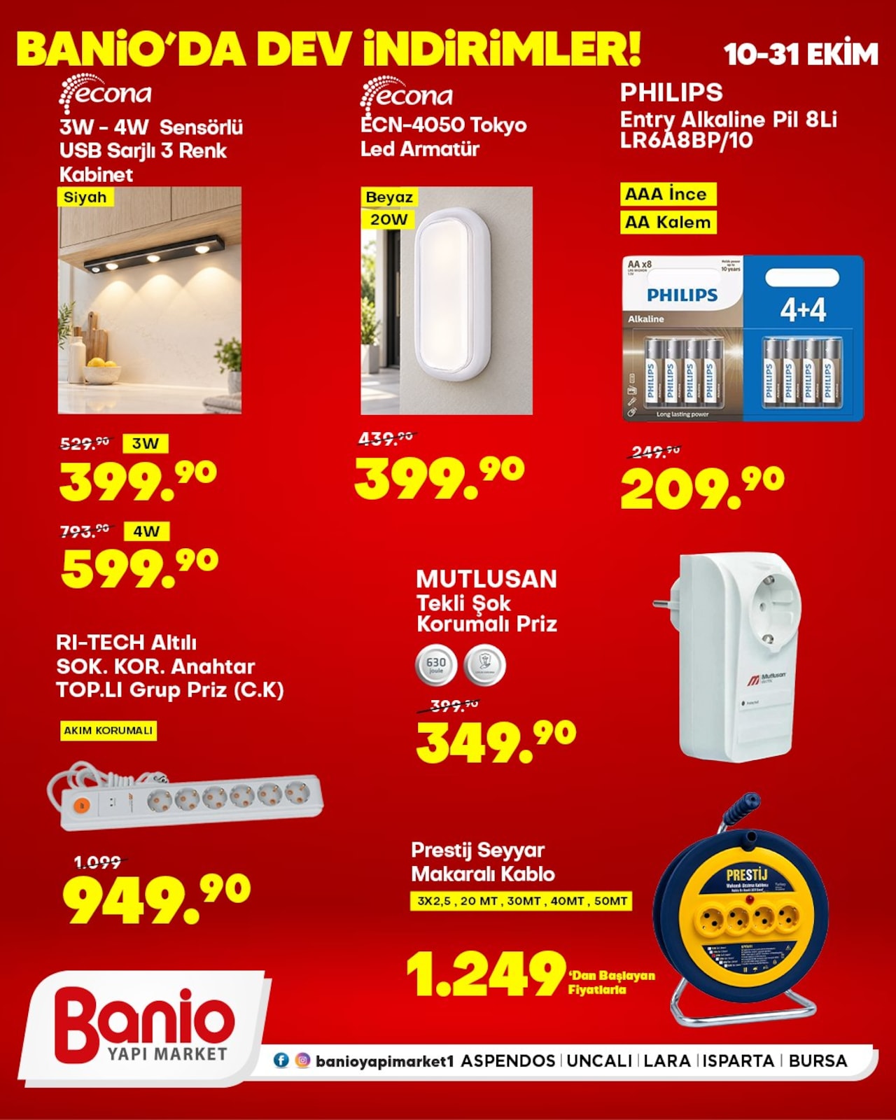 Banioyapimarket İndirim Brosuru — sayfa 18