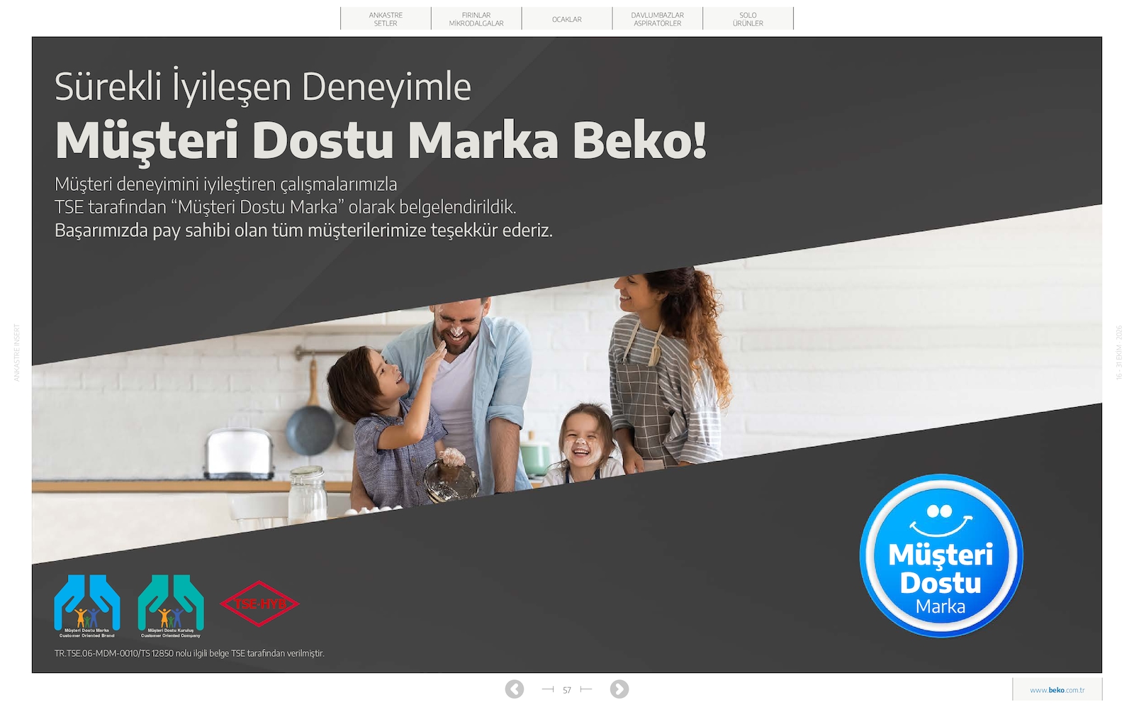 Beko Ankastre Brosuru — sayfa 12