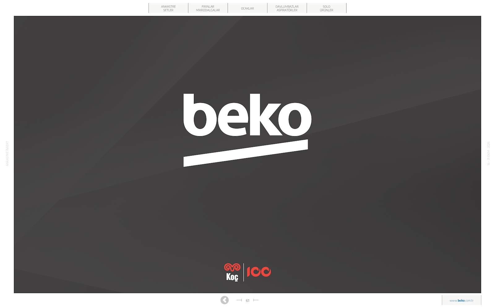 Beko Ankastre Brosuru — sayfa 16