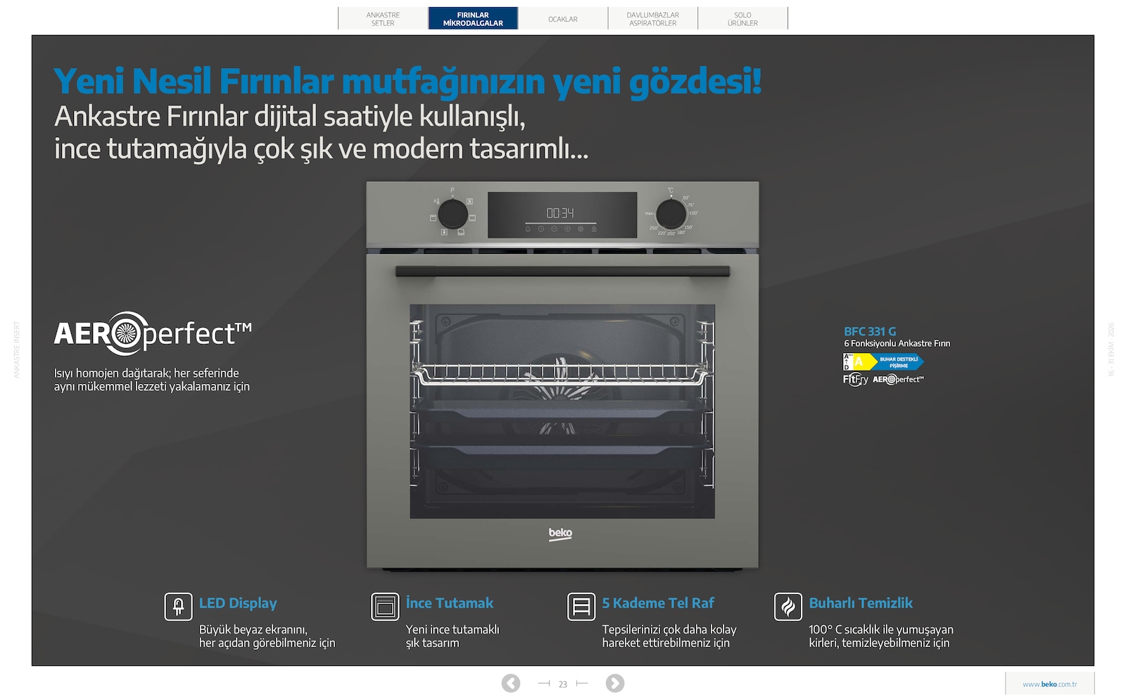 Beko Ankastre Brosuru — sayfa 39