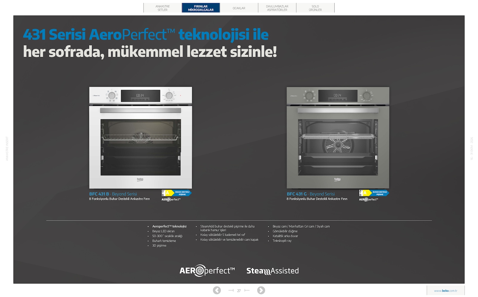 Beko Ankastre Brosuru — sayfa 43