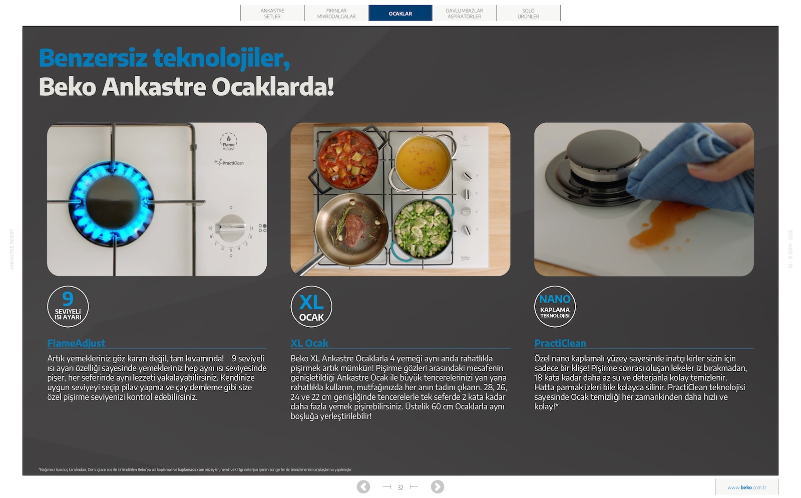 Beko Ankastre Brosuru — sayfa 48
