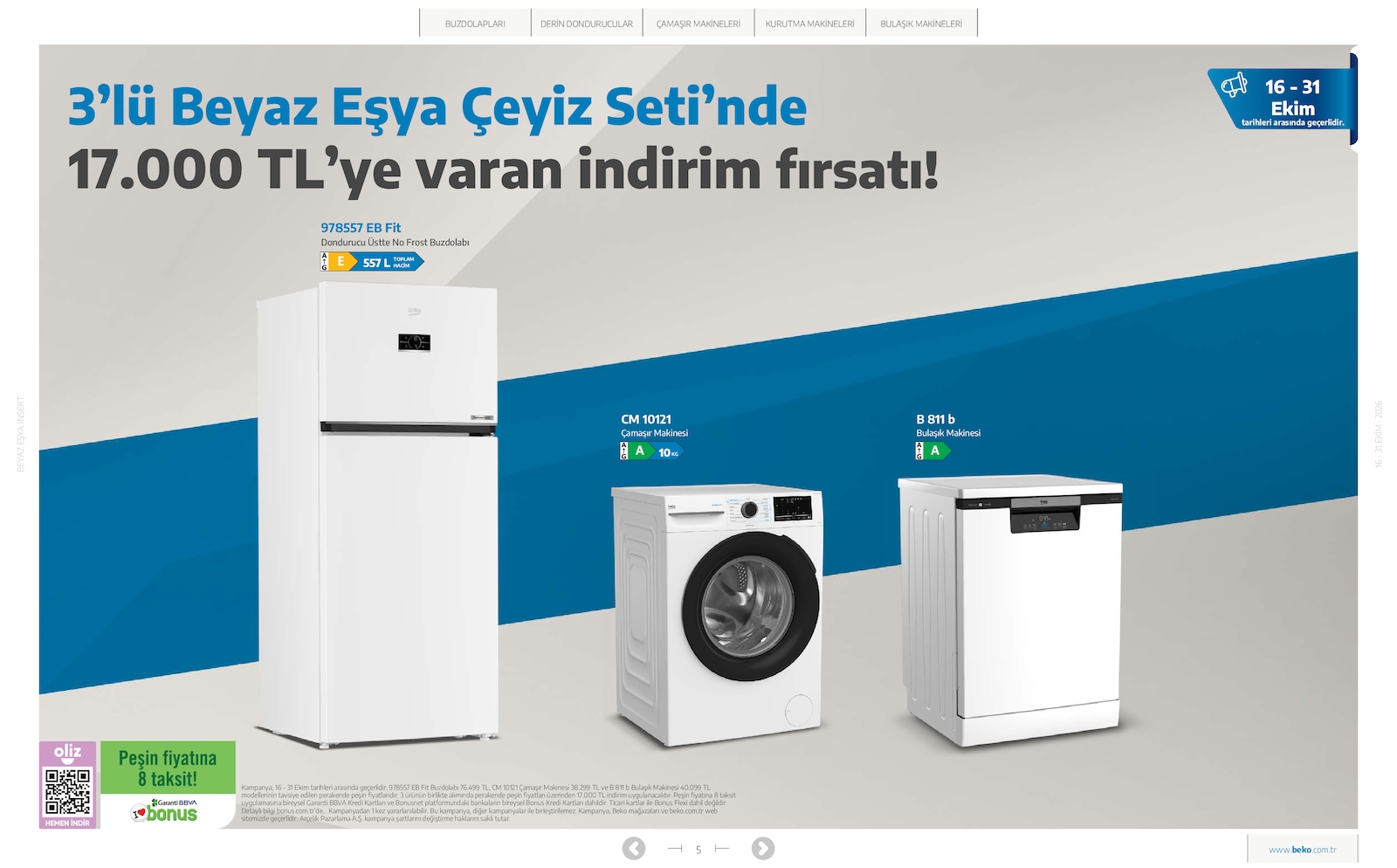 Beko Beyaz Esya Brosuru — sayfa 10