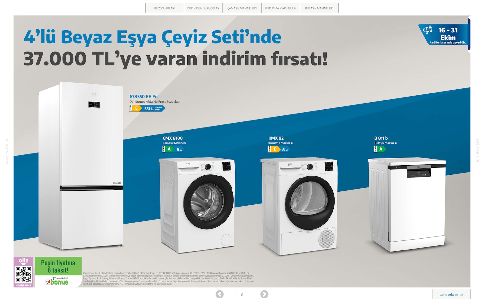 Beko Beyaz Esya Brosuru — sayfa 11
