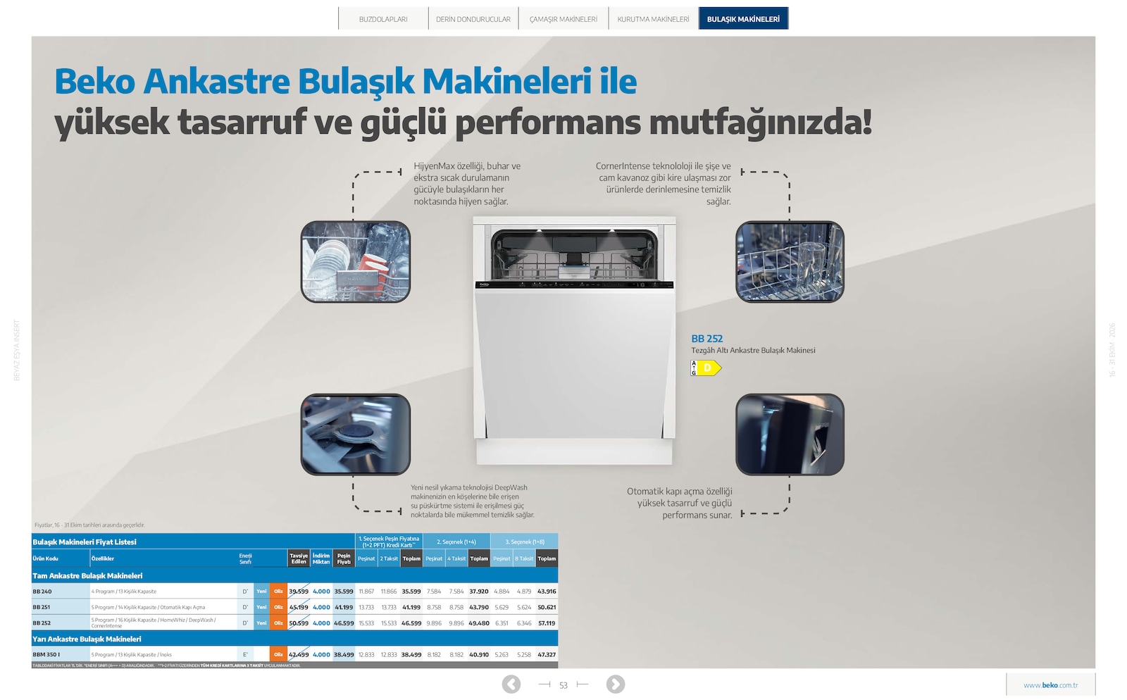 Beko Beyaz Esya Brosuru — sayfa 30