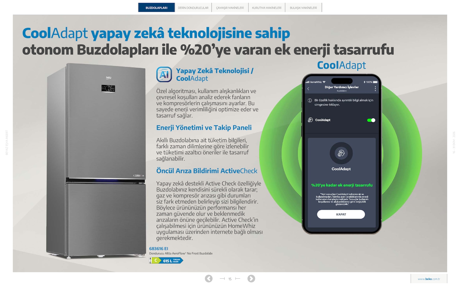 Beko Beyaz Esya Brosuru — sayfa 38