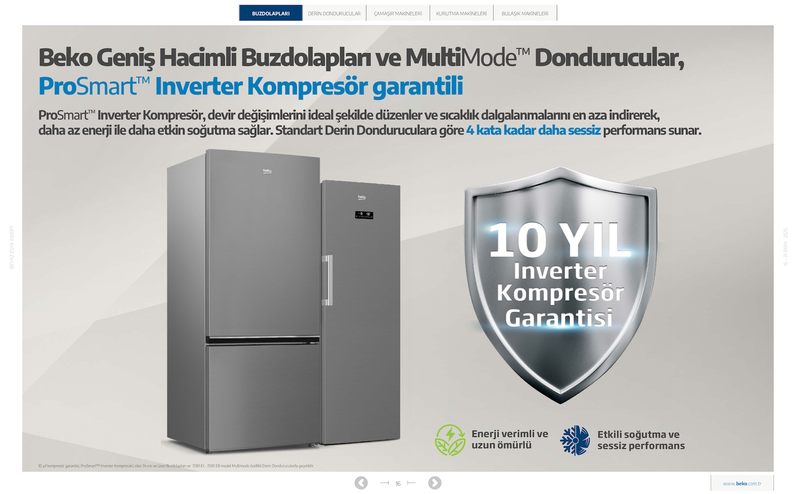 Beko Beyaz Esya Brosuru — sayfa 39