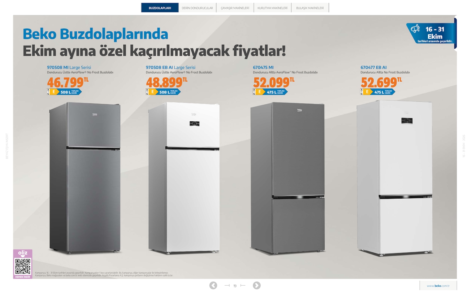 Beko Beyaz Esya Brosuru — sayfa 42