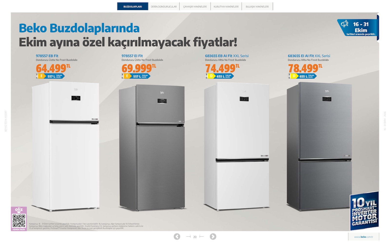 Beko Beyaz Esya Brosuru — sayfa 43