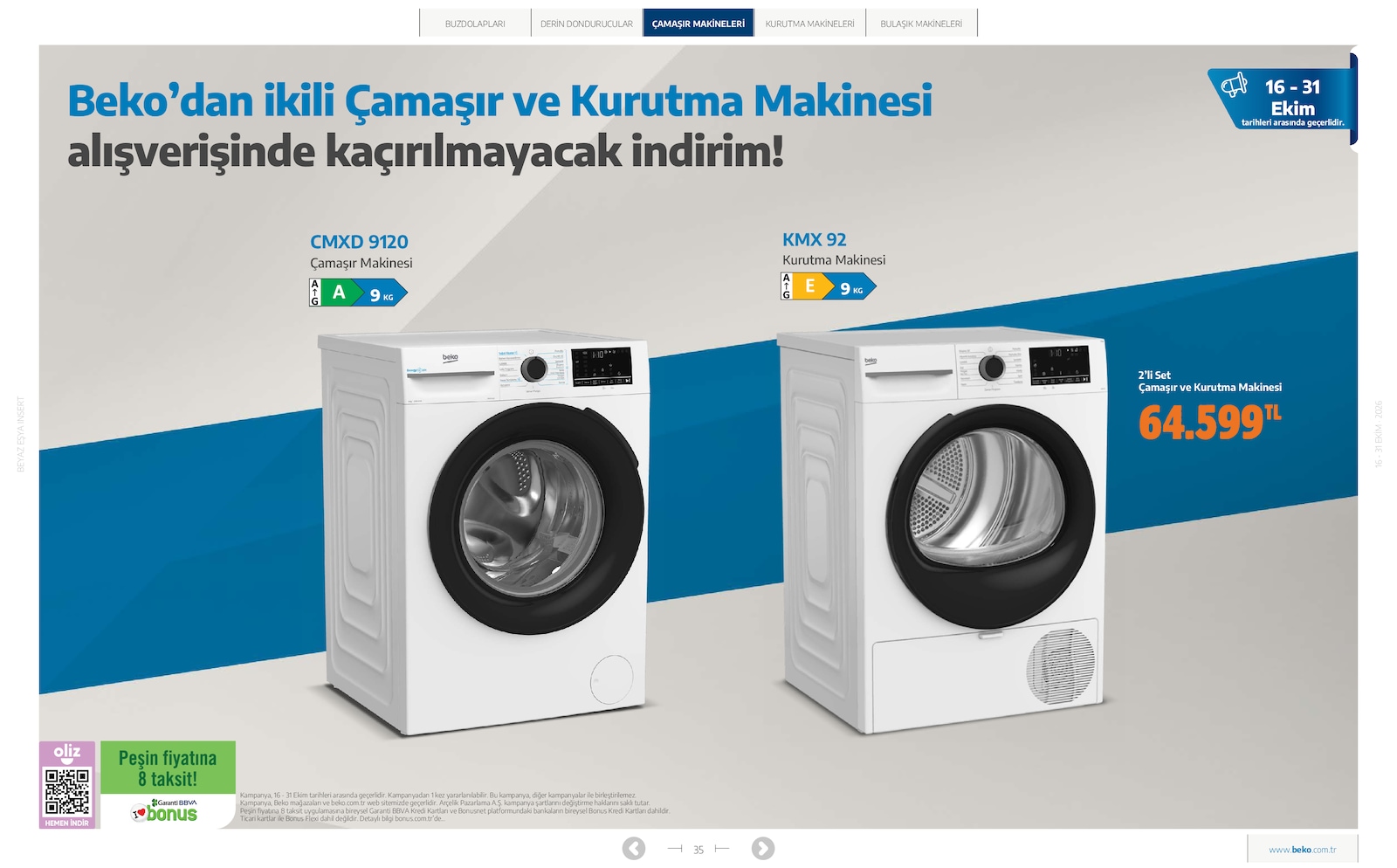 Beko Beyaz Esya Brosuru — sayfa 58