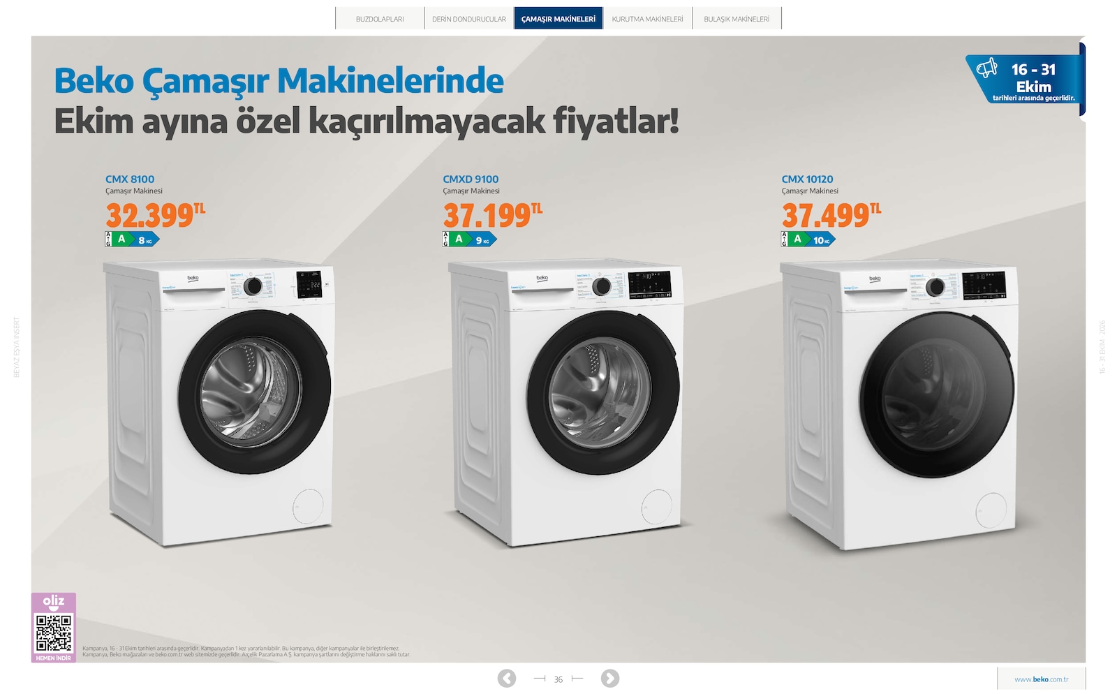 Beko Beyaz Esya Brosuru — sayfa 59