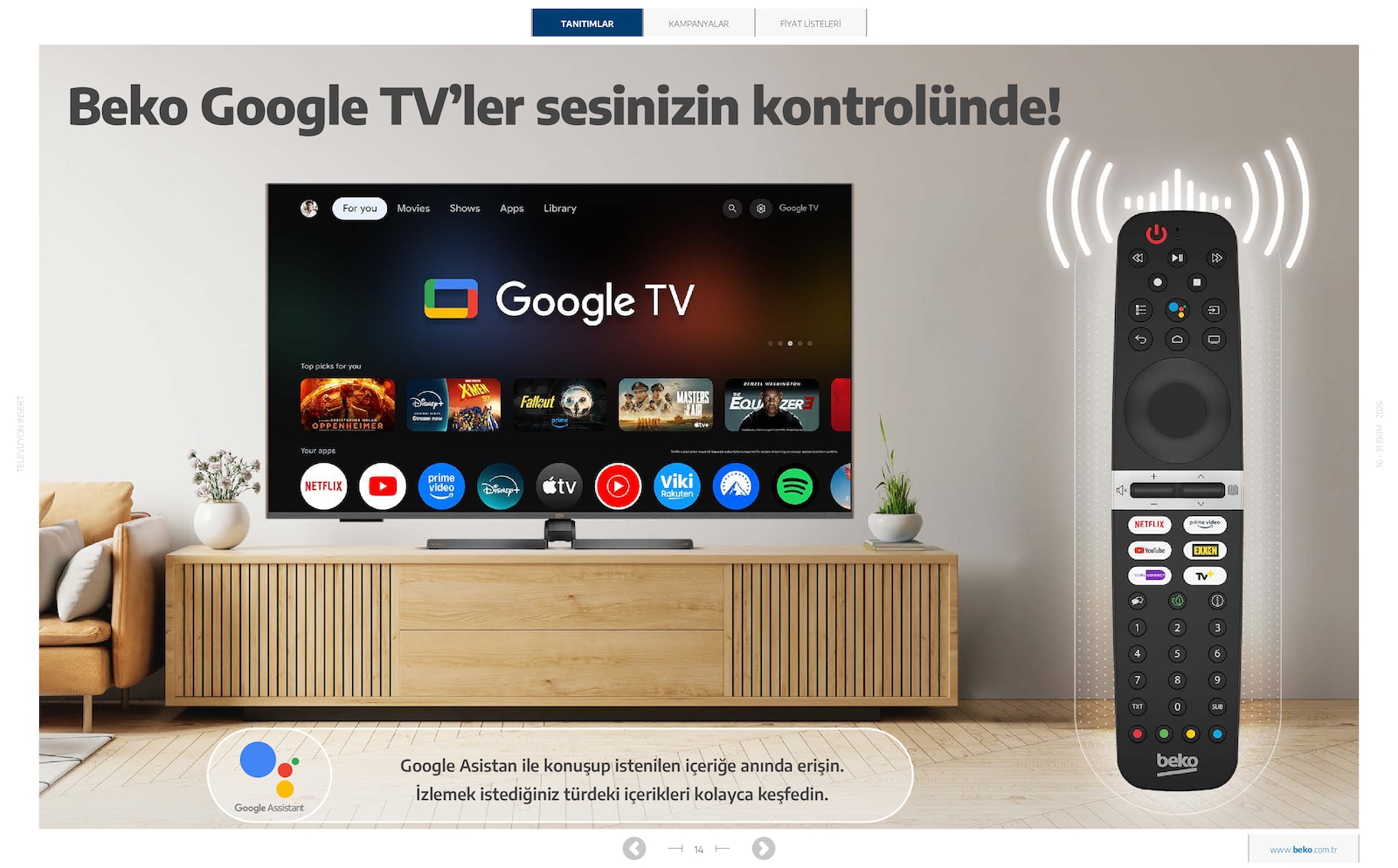 Beko Elektronik Tv Brosuru — sayfa 14