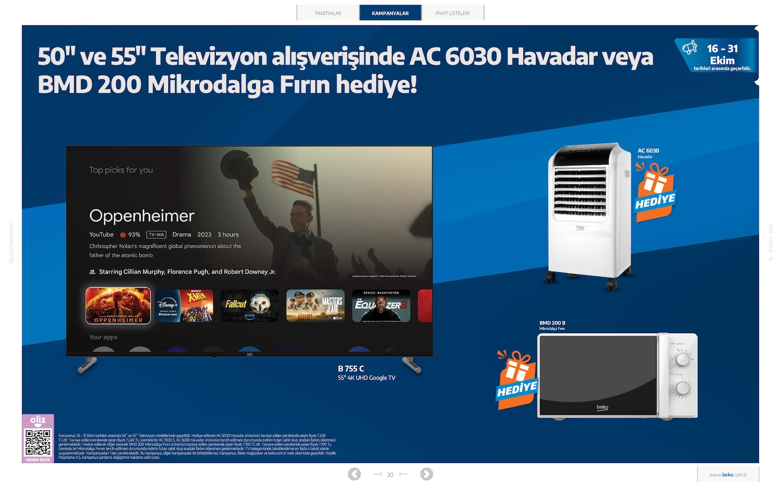 Beko Elektronik Tv Brosuru — sayfa 20