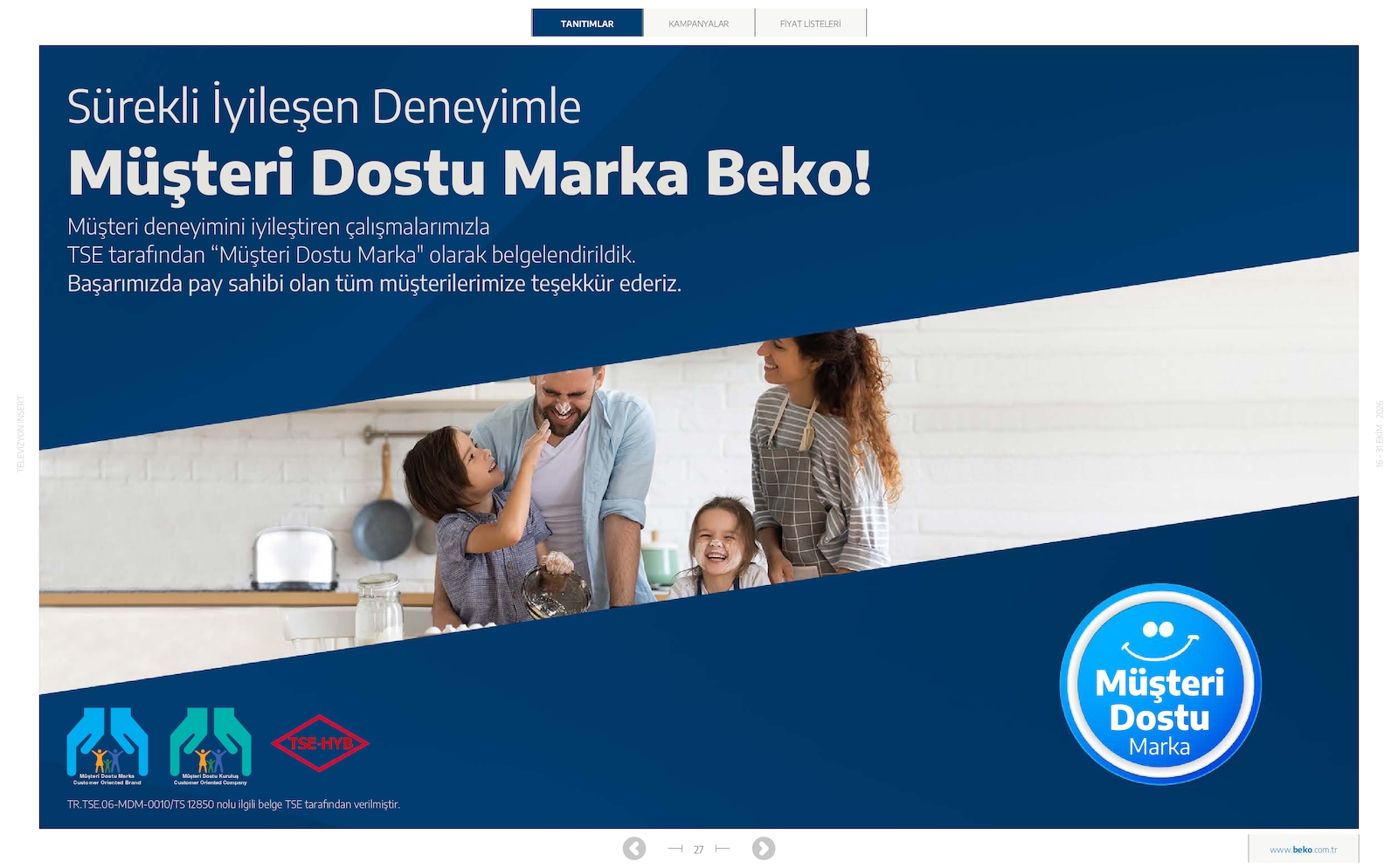 Beko Elektronik Tv Brosuru — sayfa 27