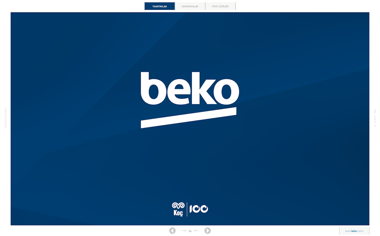 Beko Elektronik Tv Brosuru — sayfa 34