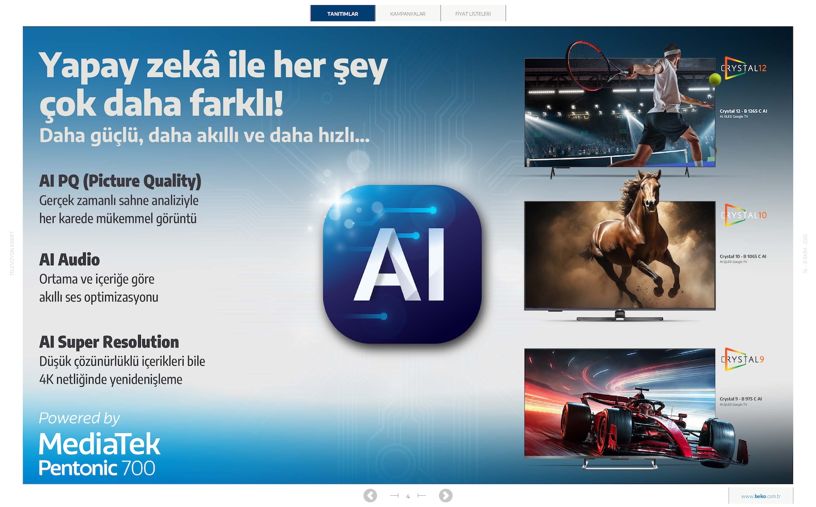 Beko Elektronik Tv Brosuru — sayfa 4