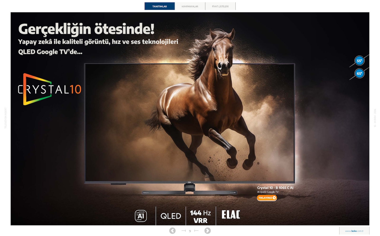 Beko Elektronik Tv Brosuru — sayfa 9