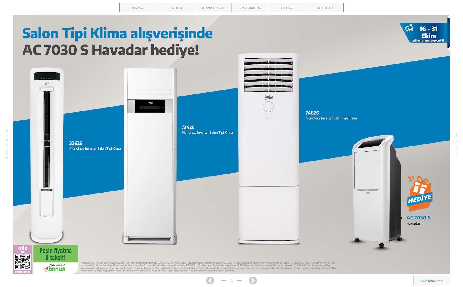 Beko İklimlendirme Brosuru