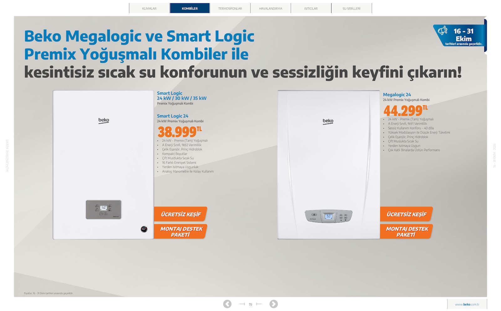 Beko İklimlendirme Brosuru — sayfa 14