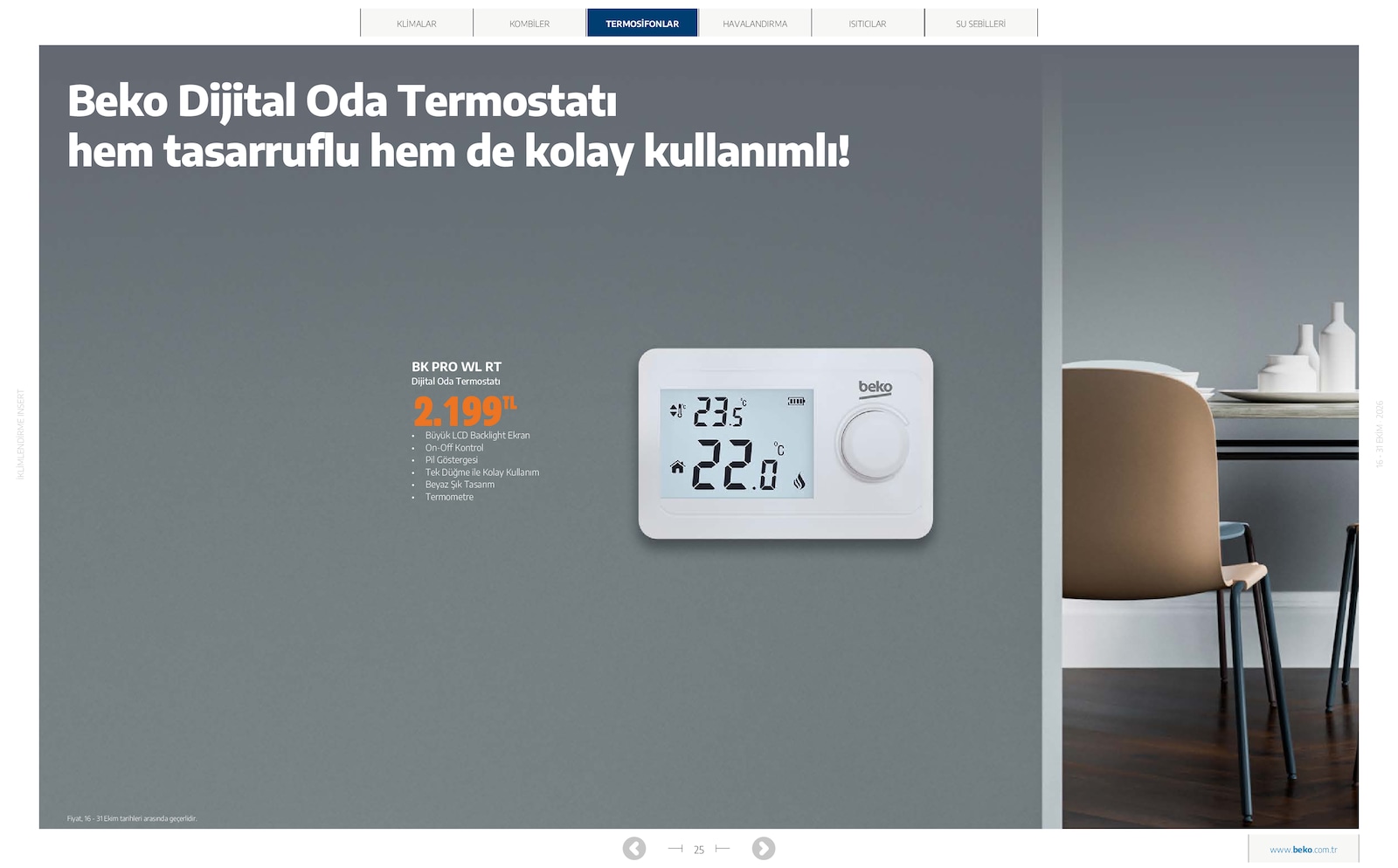 Beko İklimlendirme Brosuru — sayfa 20