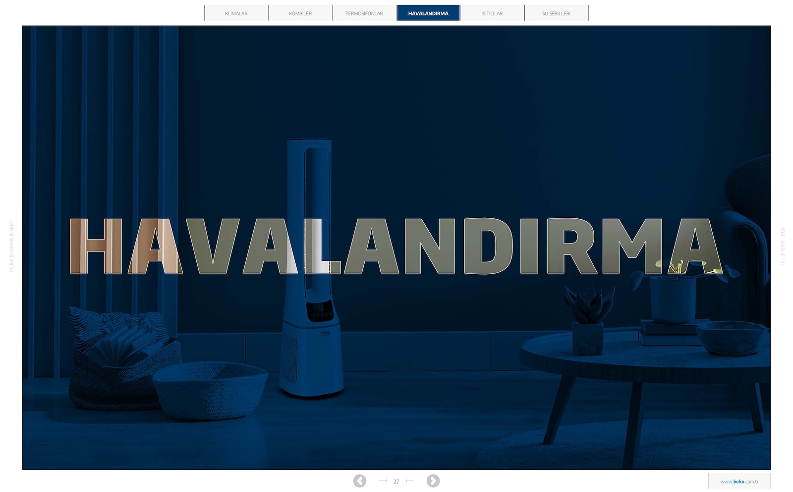 Beko İklimlendirme Brosuru — sayfa 22