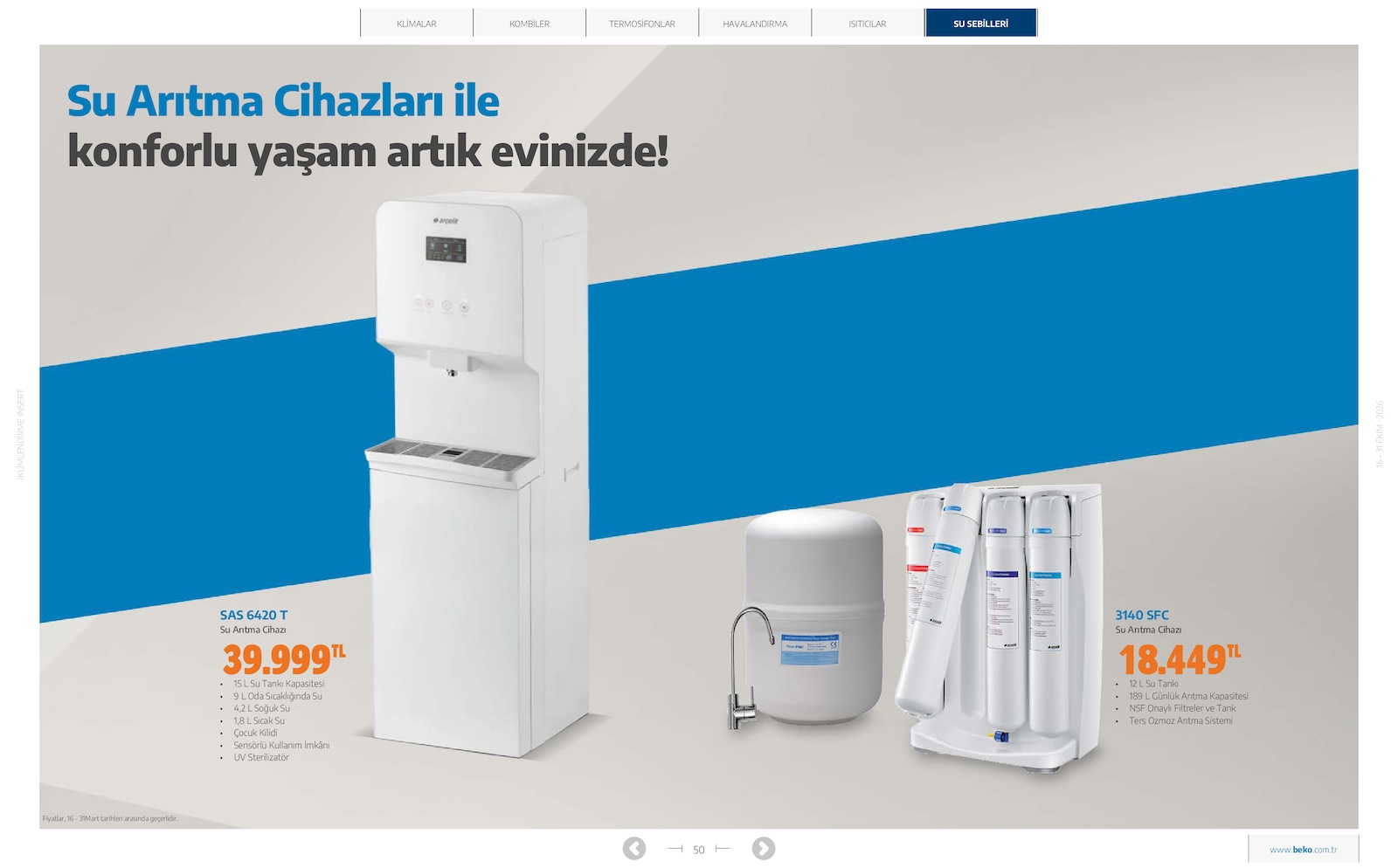 Beko İklimlendirme Brosuru — sayfa 45