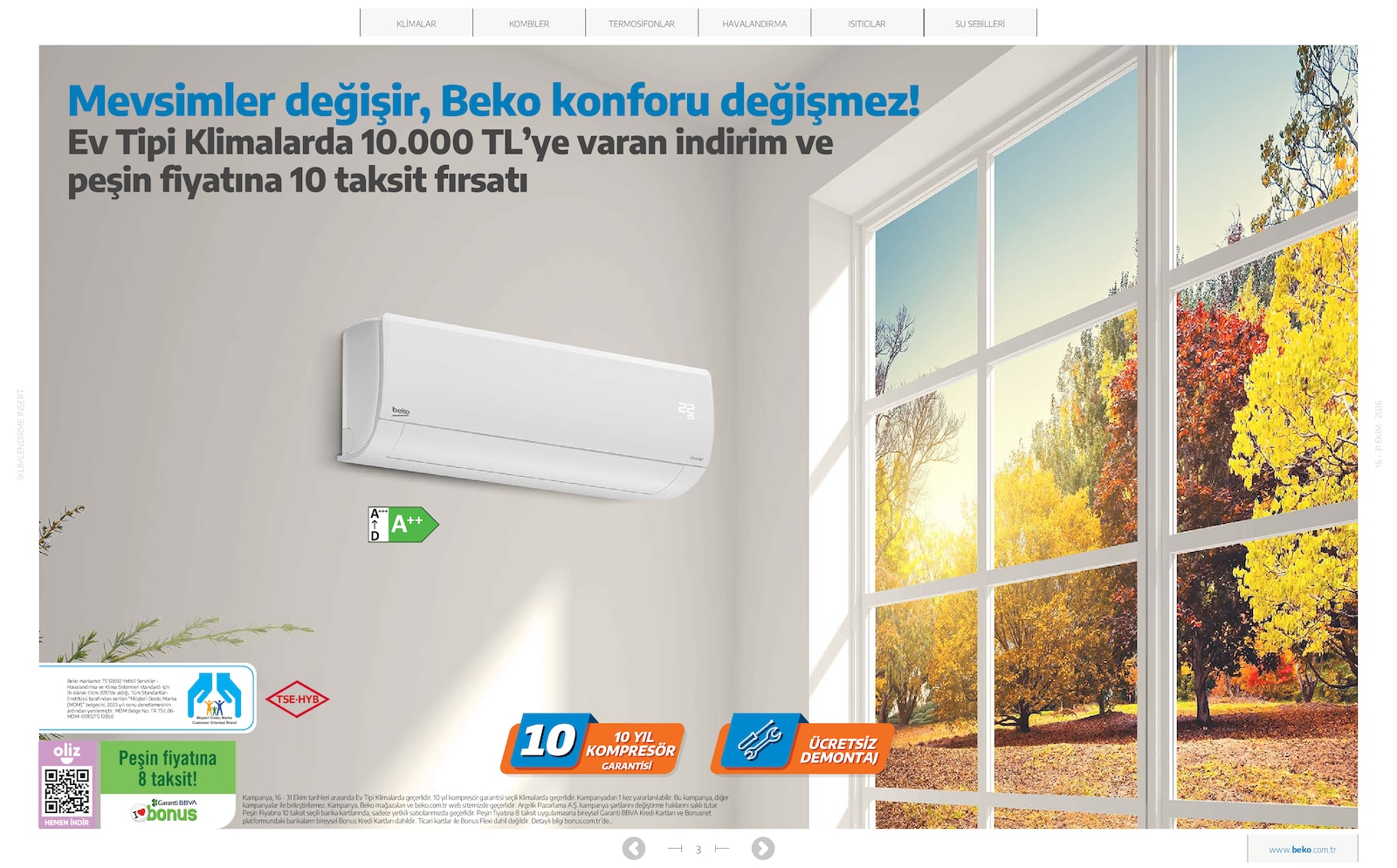 Beko İklimlendirme Brosuru — sayfa 55