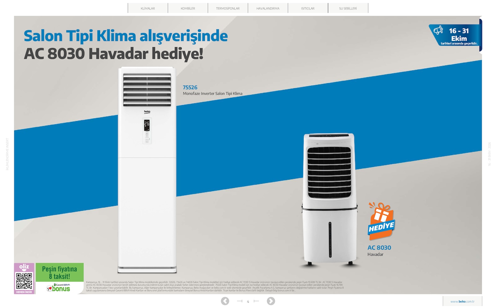 Beko İklimlendirme Brosuru — sayfa 56