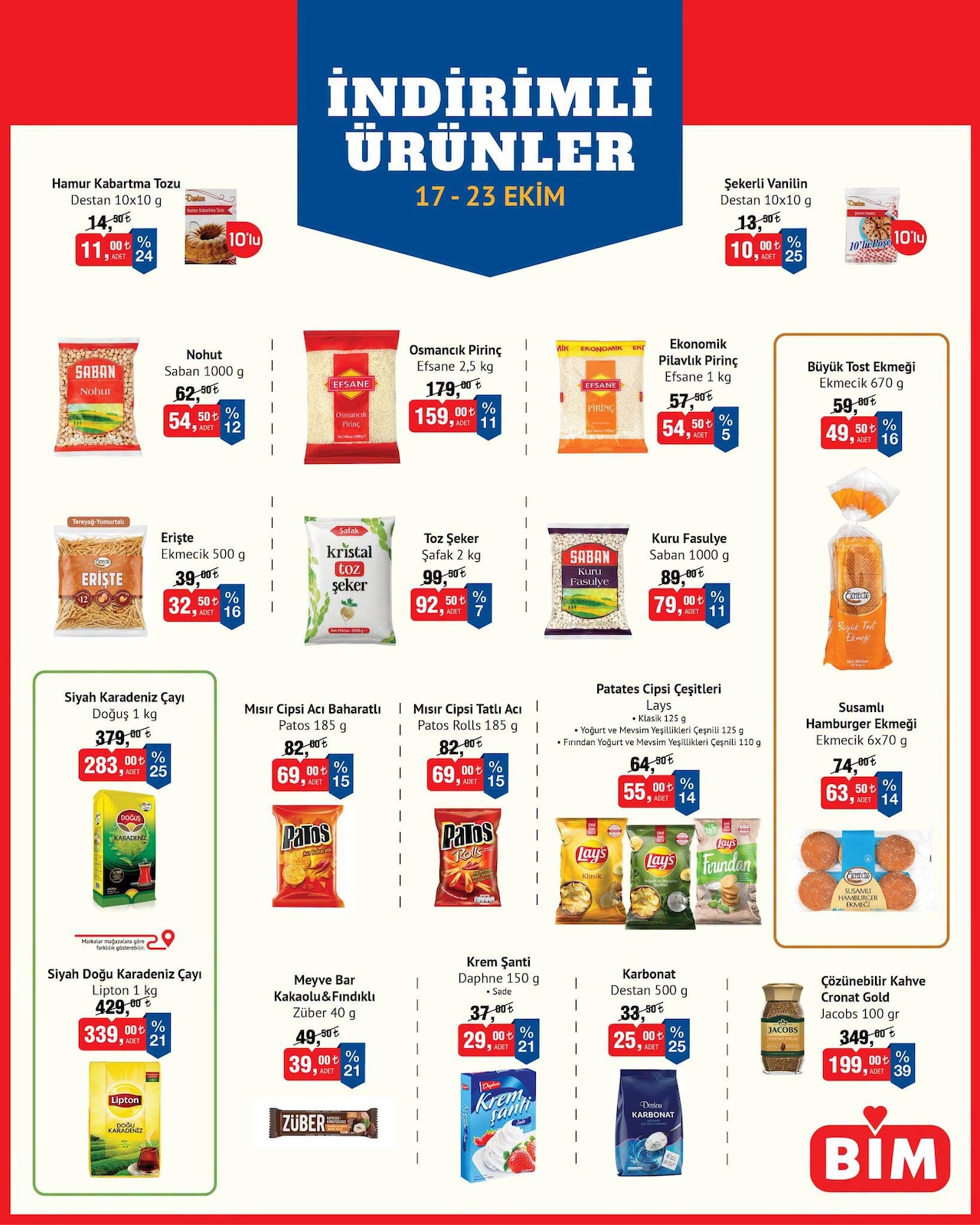 BİM İndirimli Urunler — sayfa 2