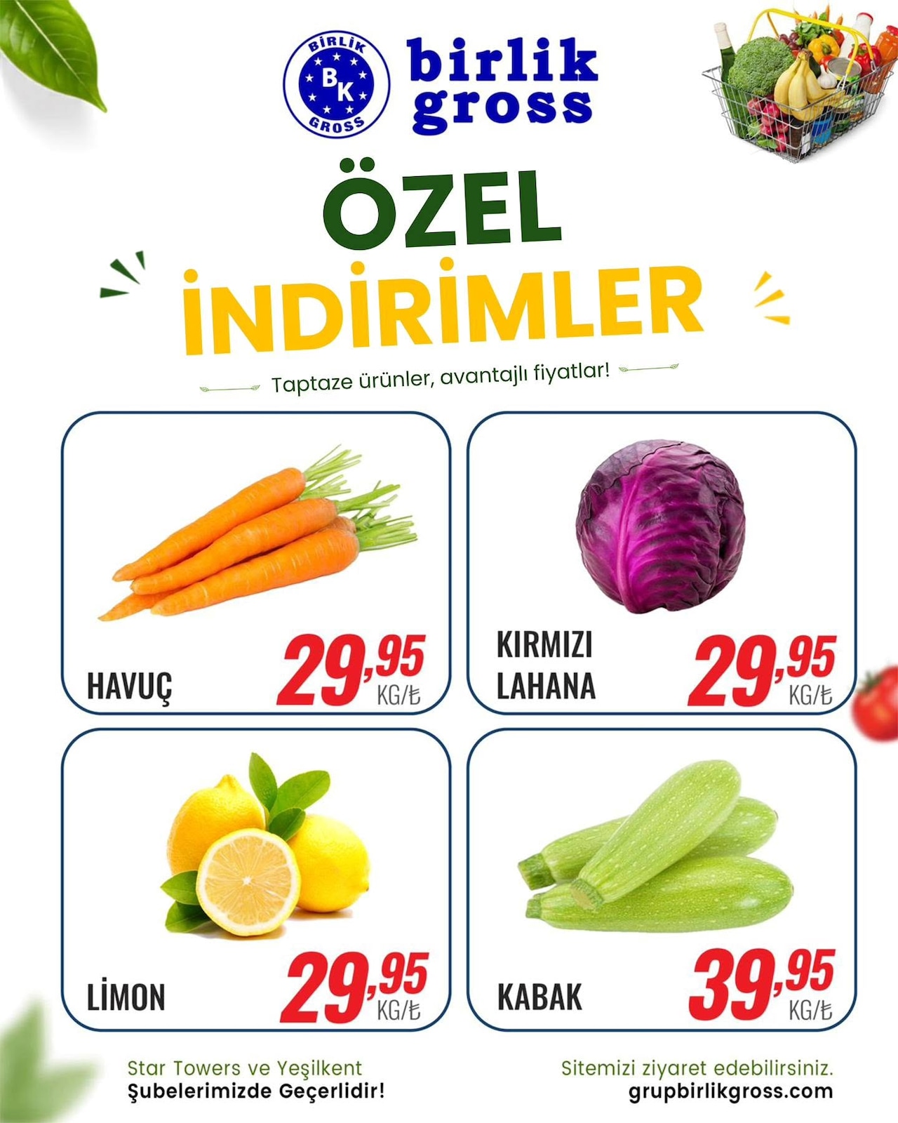 Birlikgross Manav İndirim Brosuru — sayfa 2