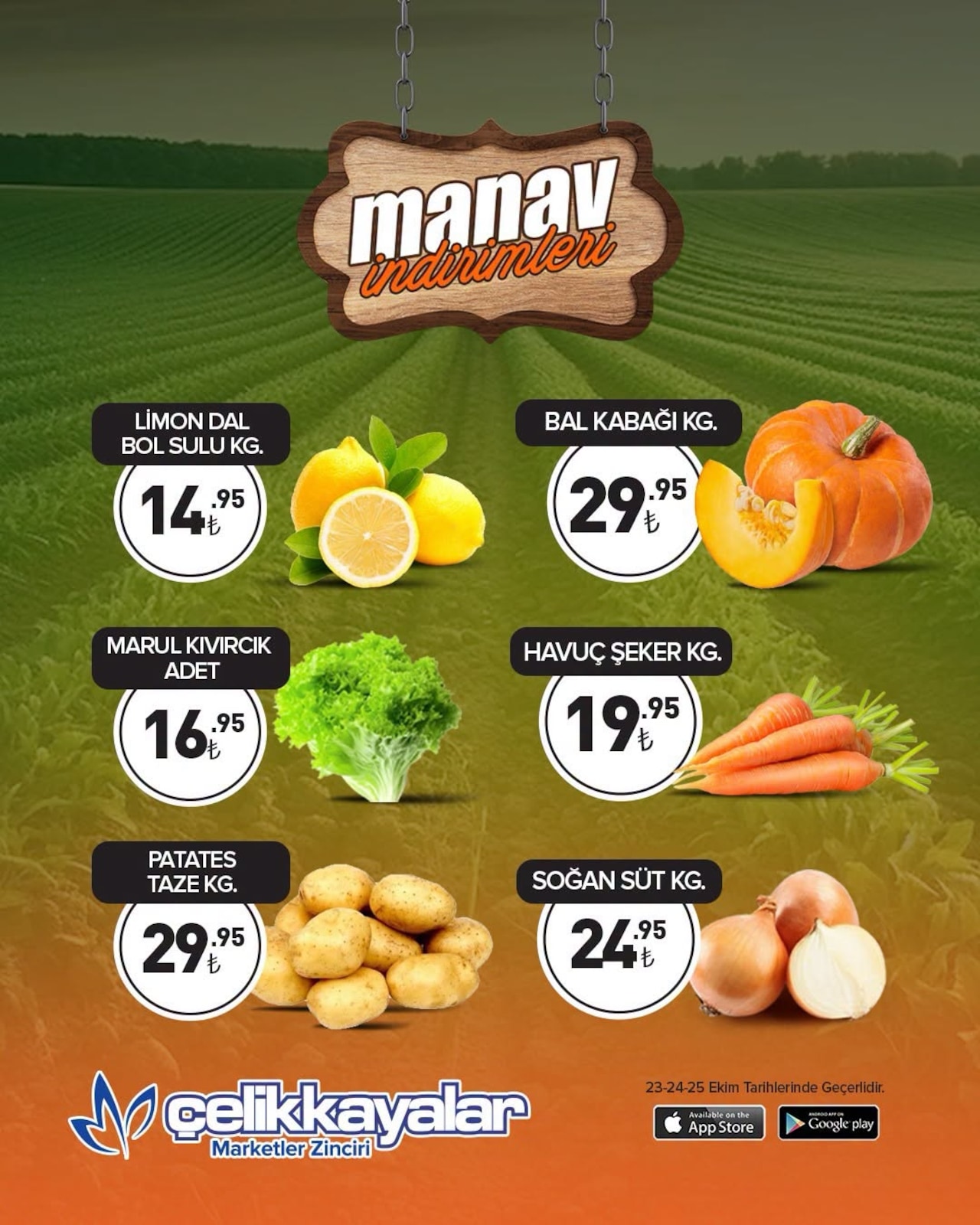 Celikkayalar Manav İndirim Brosuru — sayfa 2
