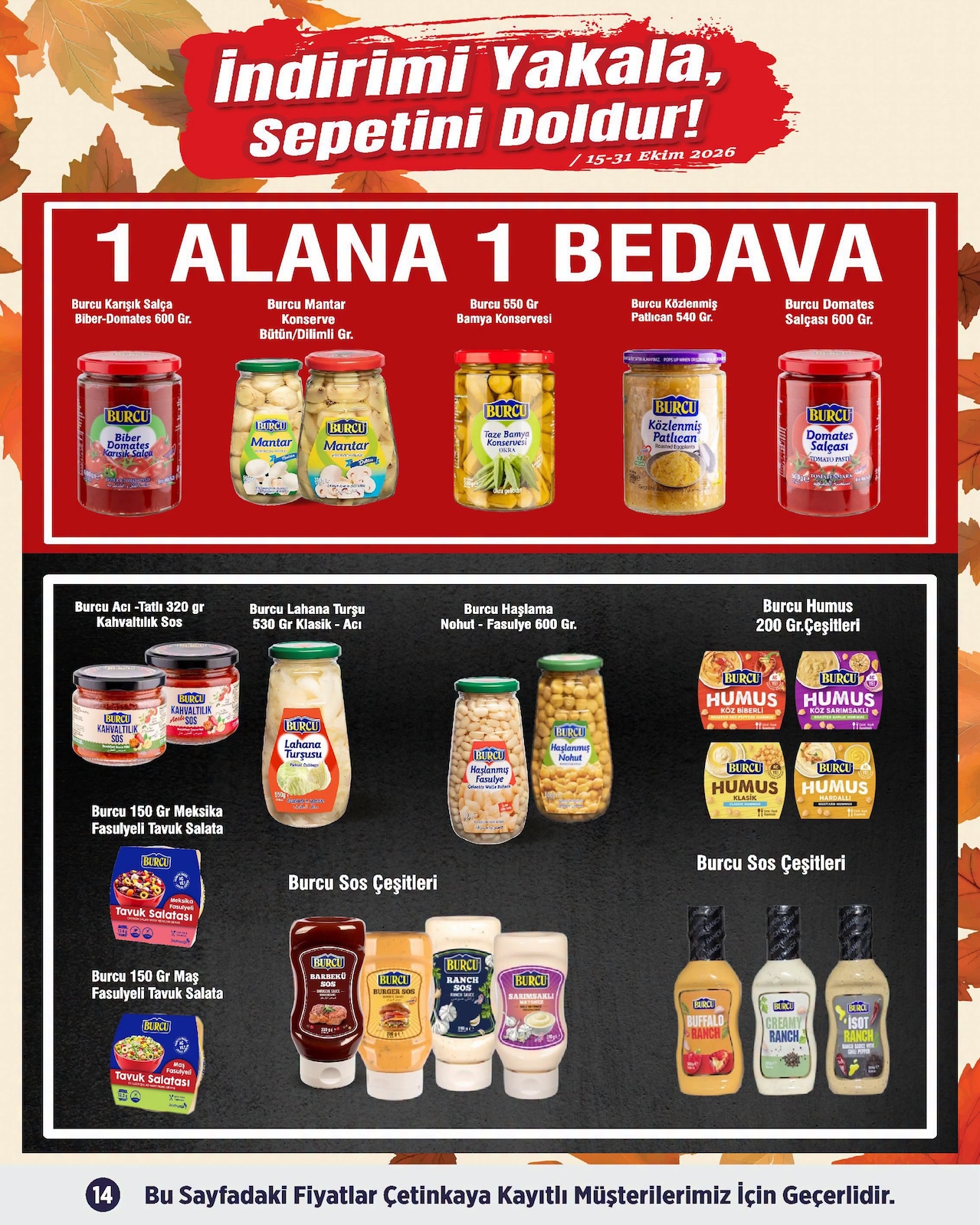 Cetinkaya İstanbul Ankara İndirim Brosuru — sayfa 14