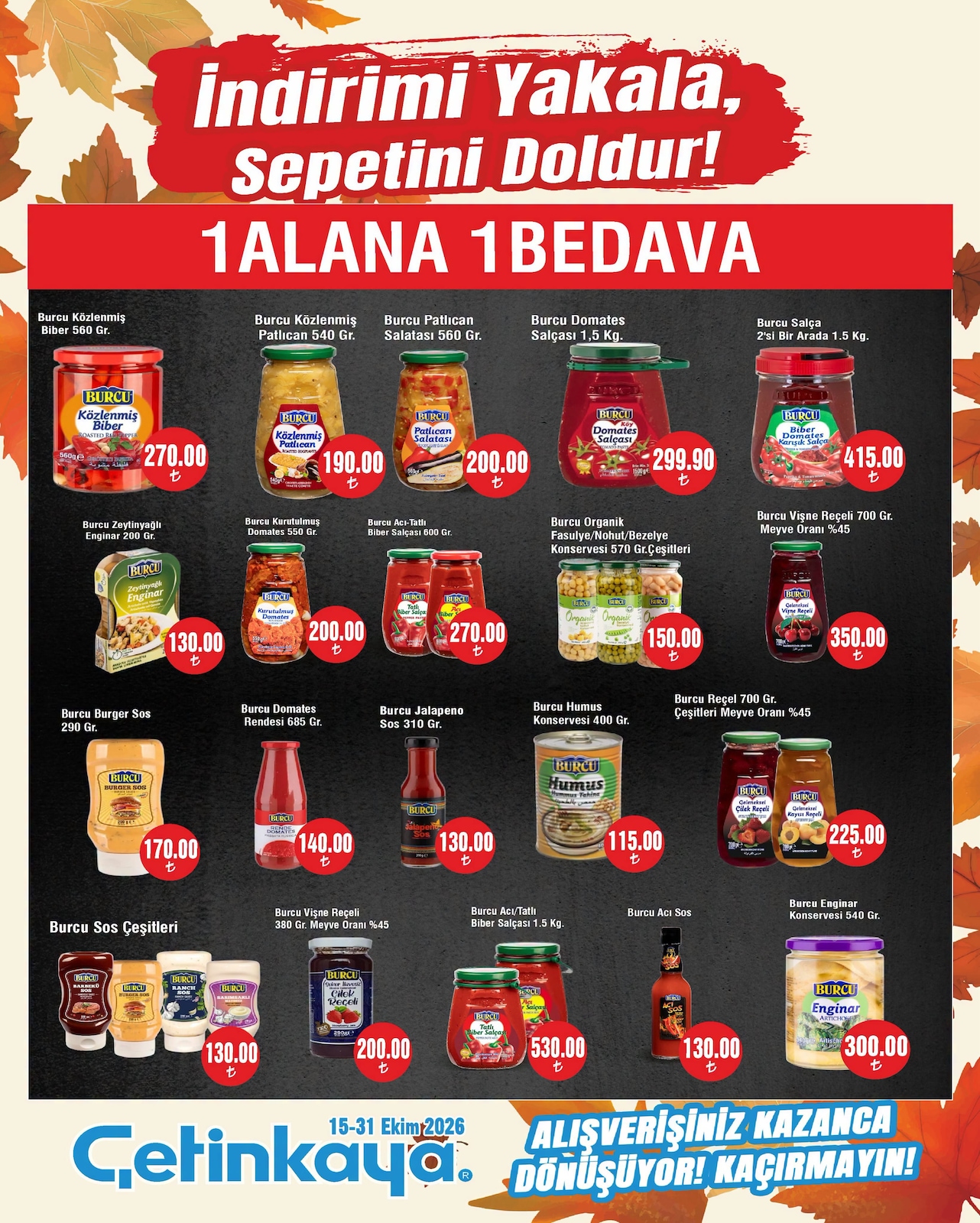 Cetinkaya Mersin Adana Gaziantep İndirim Brosuru — sayfa 18