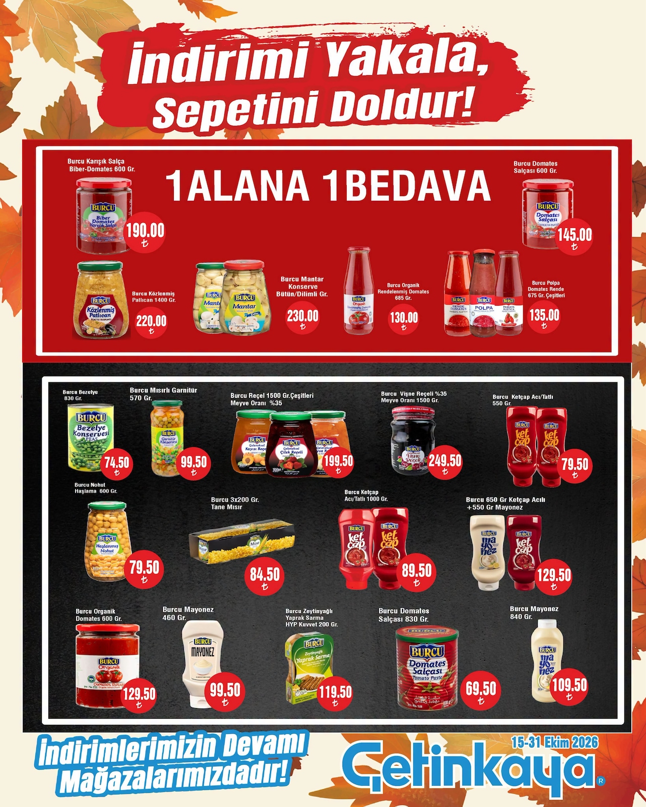 Cetinkaya Mersin Adana Gaziantep İndirim Brosuru — sayfa 19