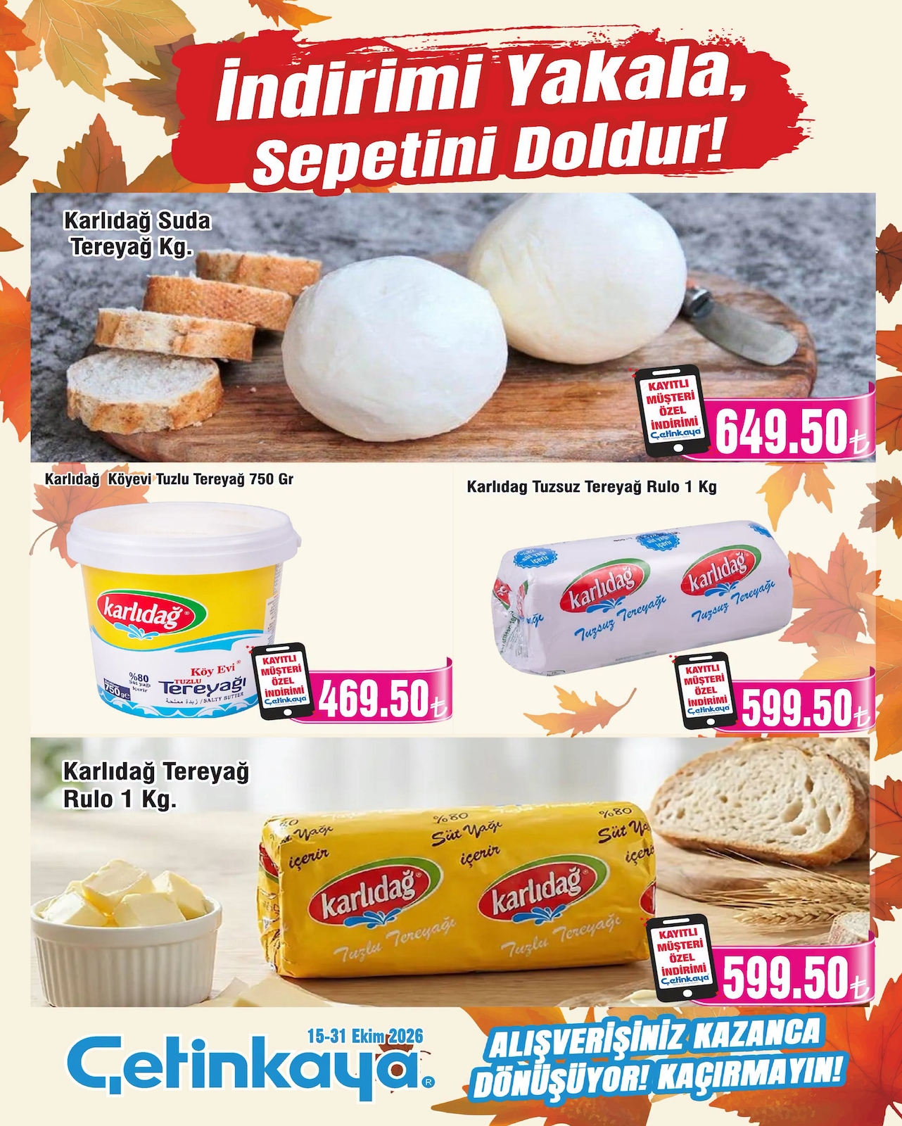 Cetinkaya Mersin Adana Gaziantep İndirim Brosuru — sayfa 3