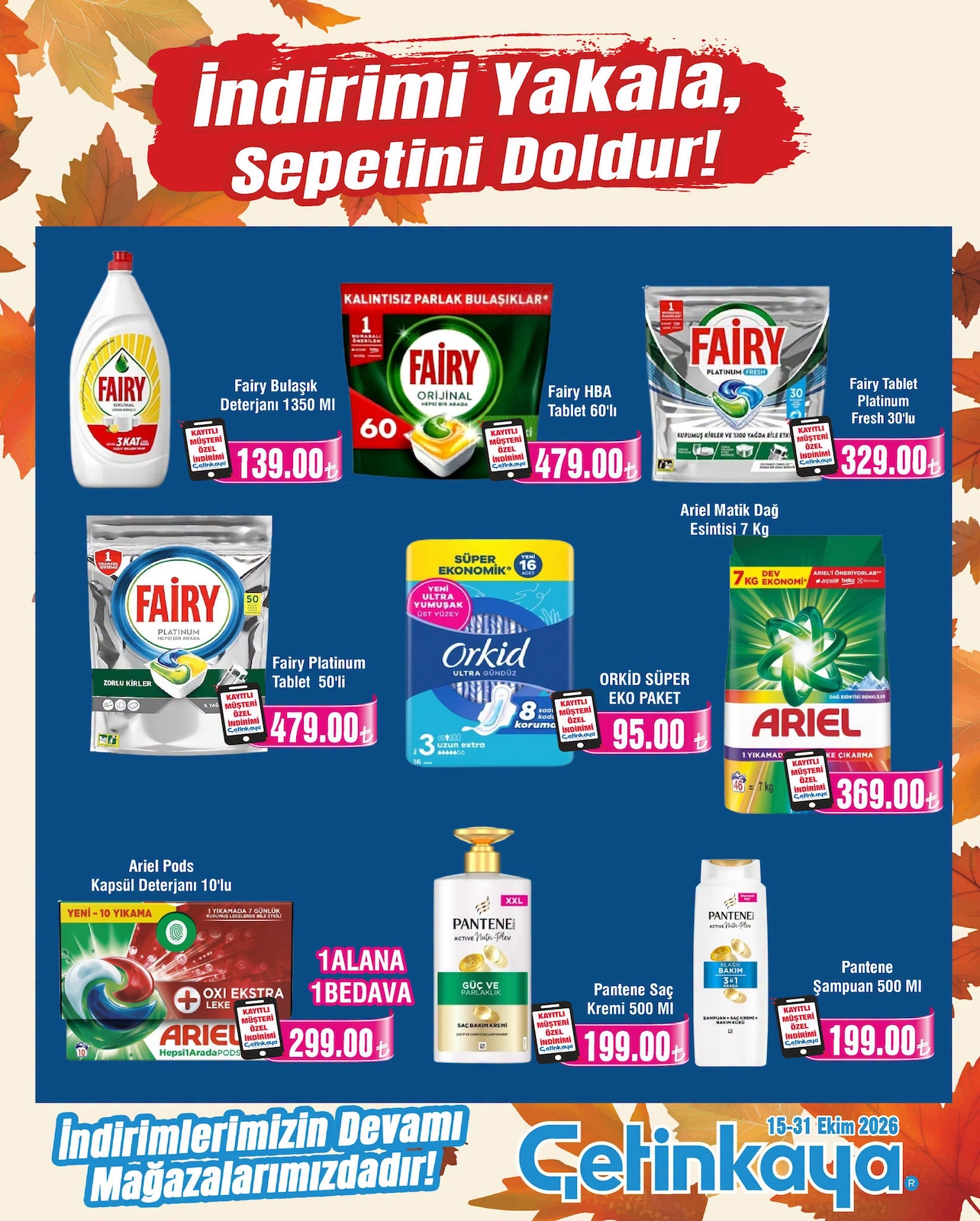 Cetinkaya Mersin Adana Gaziantep İndirim Brosuru — sayfa 33