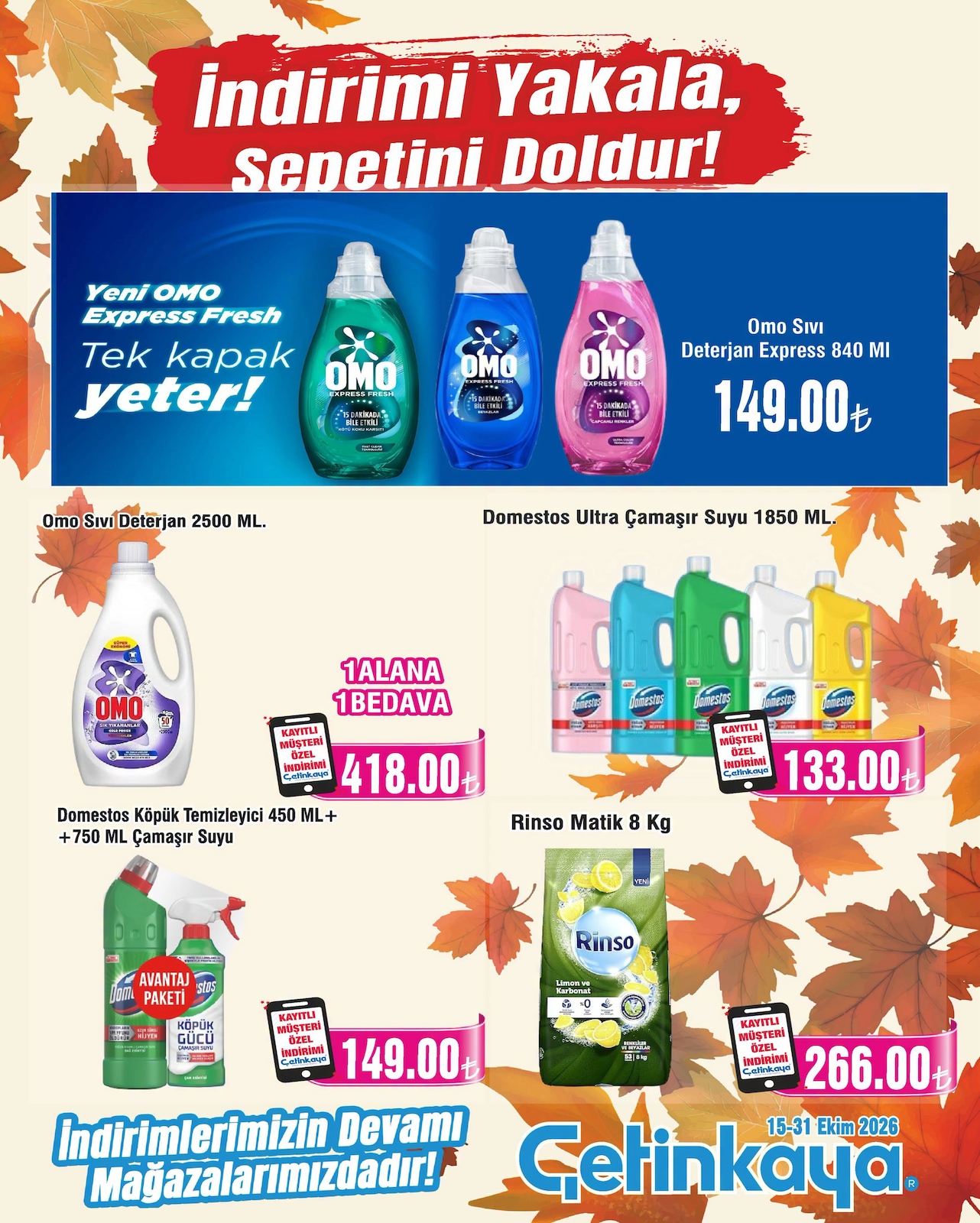 Cetinkaya Mersin Adana Gaziantep İndirim Brosuru — sayfa 37