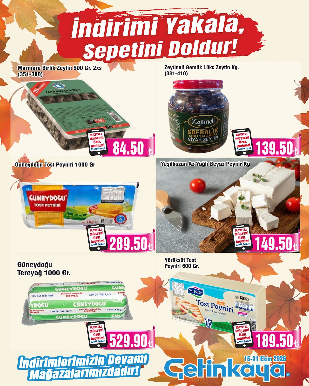 Cetinkaya Mersin Adana Gaziantep İndirim Brosuru — sayfa 4