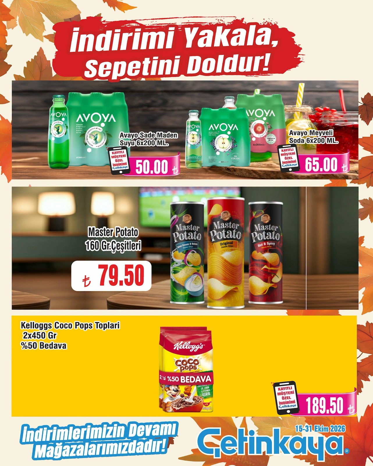 Cetinkaya Mersin Adana Gaziantep İndirim Brosuru — sayfa 6