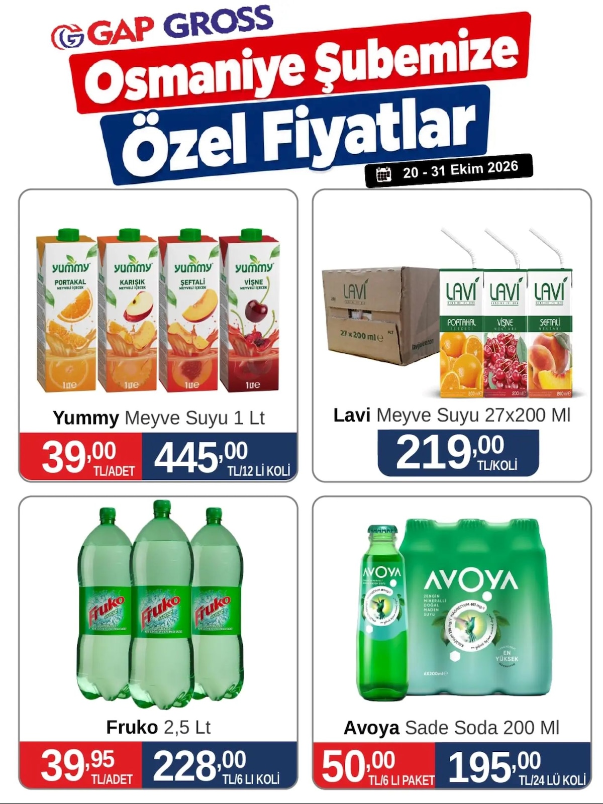 Gapgross Osmaniye Subesine Ozel İndirim Brosuru — sayfa 2