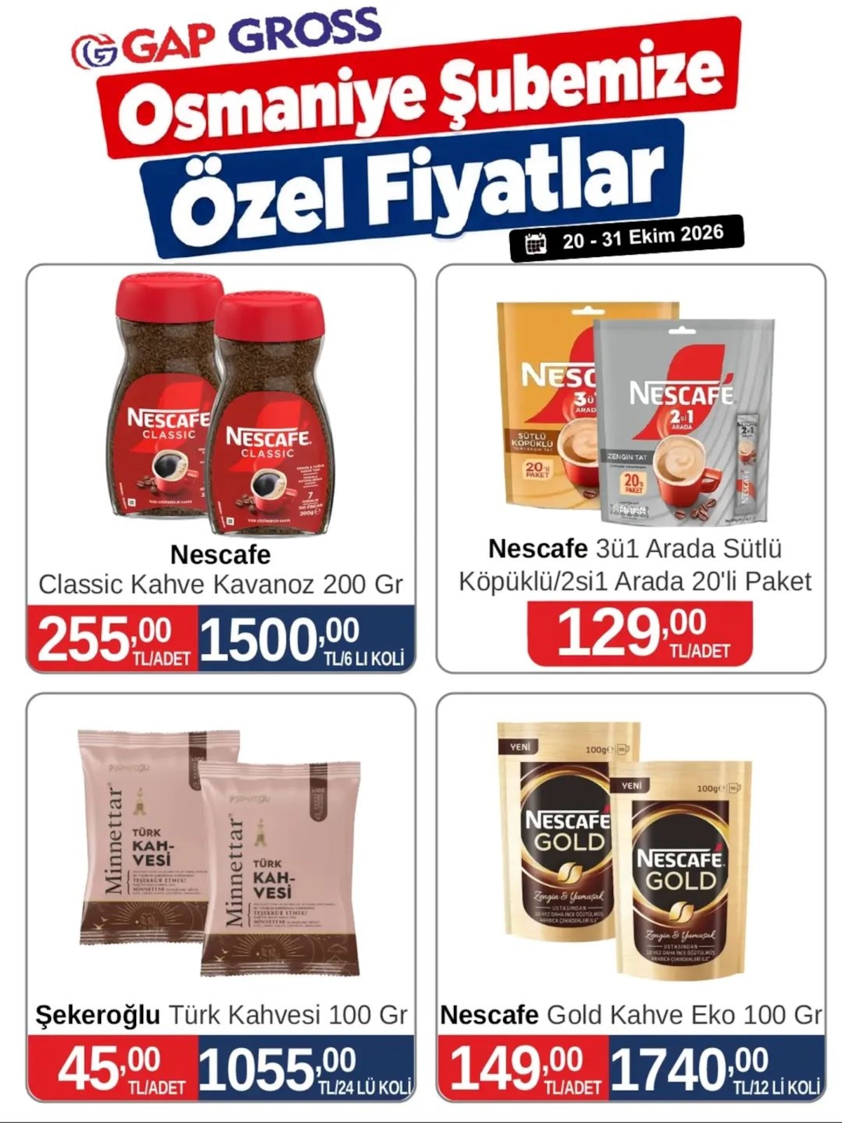 Gapgross Osmaniye Subesine Ozel İndirim Brosuru — sayfa 3