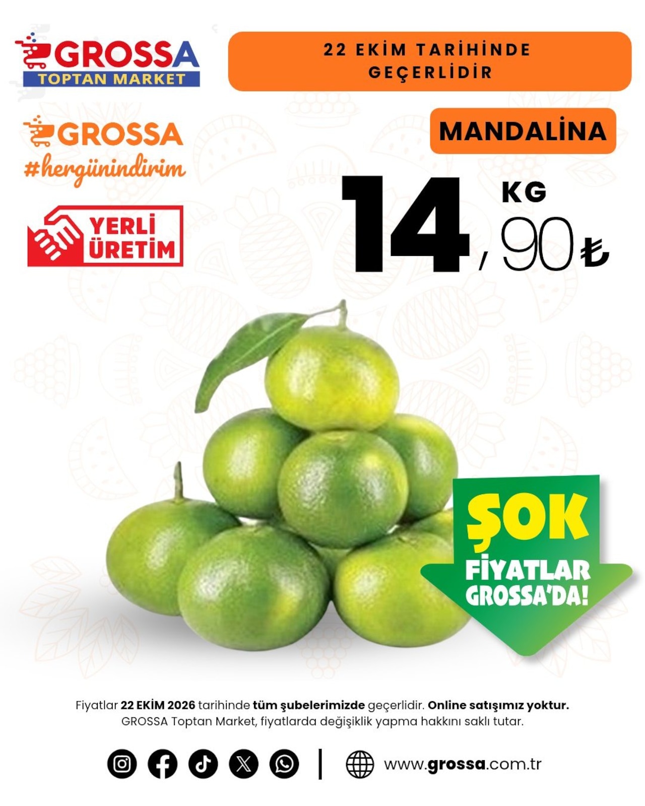 Grossatoptanmarket Manav İndirim Brosuru — sayfa 2