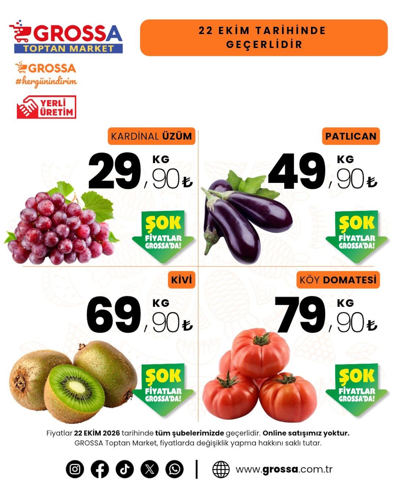 Grossatoptanmarket Manav İndirim Brosuru — sayfa 4
